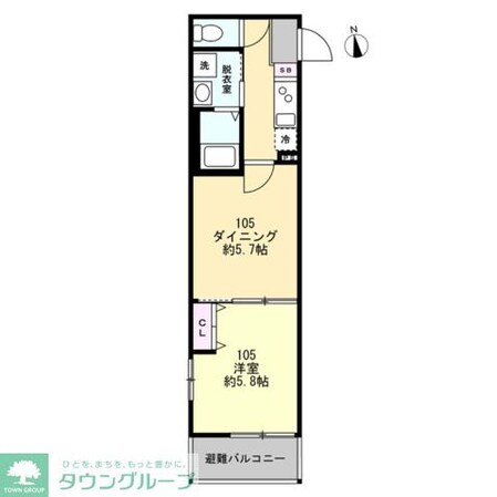 Felice江の島の物件間取画像